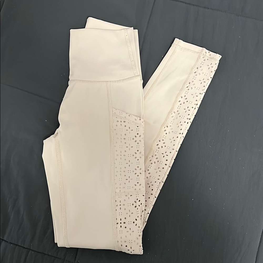 Aerie Beige Active Leggings